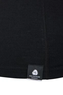 Mountain Warehouse Merino Mens Hoodie -Mountain Warehouse 051302 bla merino hoodie men aw22 05