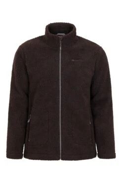 Mountain Warehouse Sherpa Mens Windproof Fleece Jacket 6 Mountain Warehouse Sherpa Mens Windproof Fleece Jacket -Mountain Warehouse 052268 bro wolfie fleece jacket men aw22 01