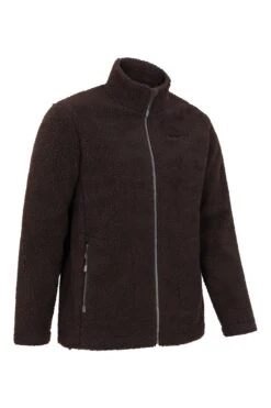 Mountain Warehouse Sherpa Mens Windproof Fleece Jacket 7 Mountain Warehouse Sherpa Mens Windproof Fleece Jacket -Mountain Warehouse 052268 bro wolfie fleece jacket men aw22 02