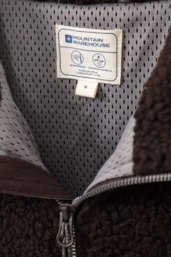 Mountain Warehouse Sherpa Mens Windproof Fleece Jacket 11 Mountain Warehouse Sherpa Mens Windproof Fleece Jacket -Mountain Warehouse 052268 bro wolfie fleece jacket men aw22 06