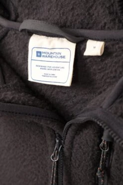 Mountain Warehouse Walkman Mens Fleece Jacket -Mountain Warehouse 052269 dgr walkman fleece jacket men aw22 06