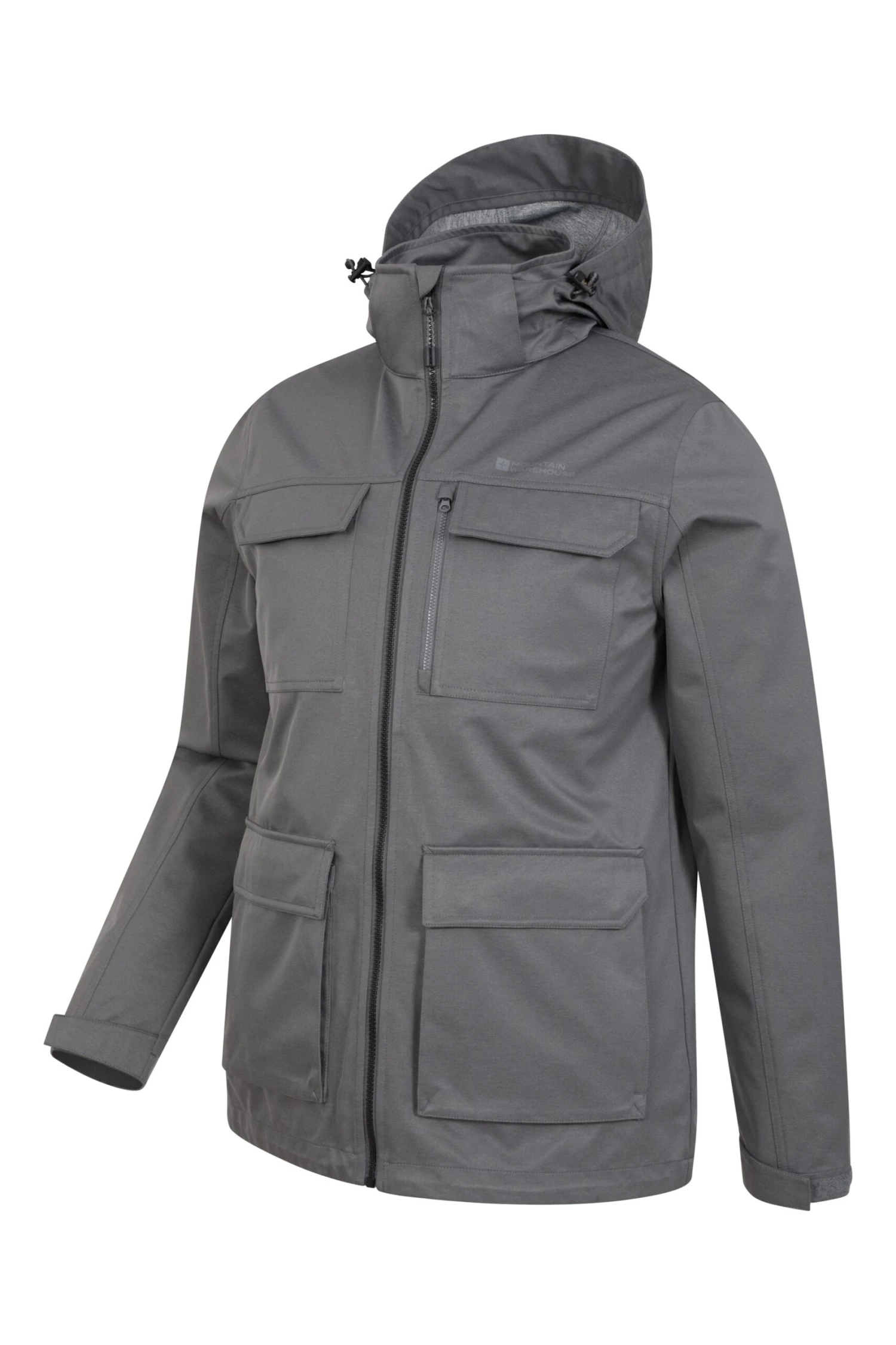 Stellar Mens Windproof Softshell Jacket Mountain Warehouse Stellar Mens Windproof Softshell Jacket -Mountain Warehouse 052276 gre stellar windproof softshell men aw22 04 scaled