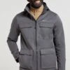 Mountain Warehouse Stellar Mens Windproof Softshell Jacket -Mountain Warehouse 052276 gre stellar windproof softshell mens ecom gbg ss23 01