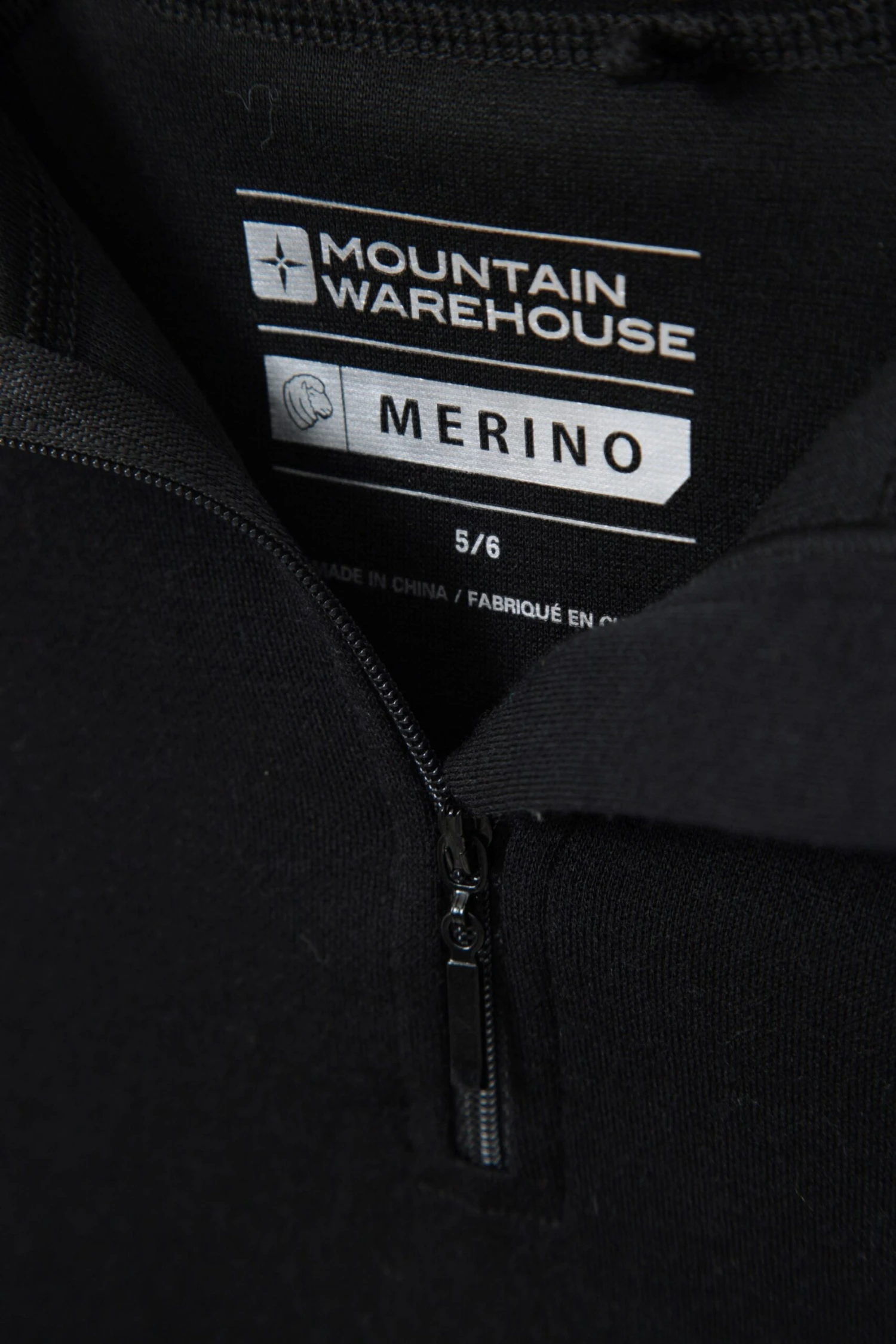 Merino Kids Pullover Hoodie Mountain Warehouse Merino Kids Pullover Hoodie -Mountain Warehouse 052883 bla merino kids pullover hoodie kid aw22 07 scaled