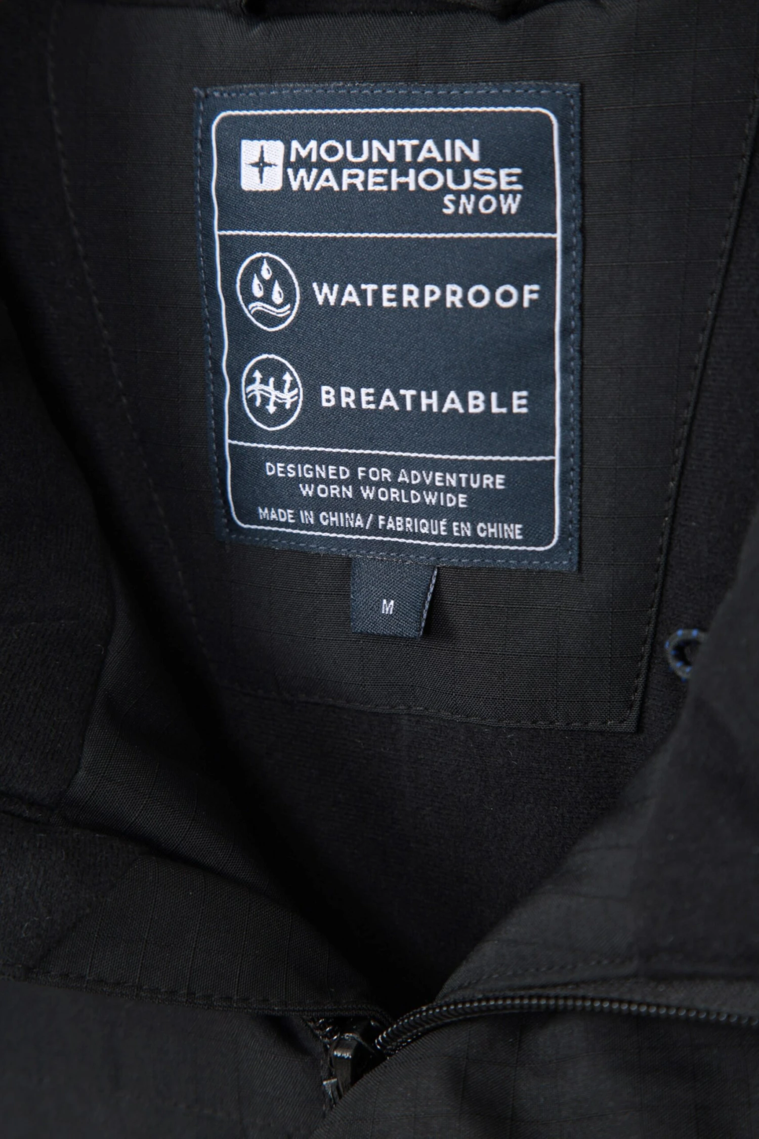 Comet III Mens Ski Jacket Mountain Warehouse Comet III Mens Ski Jacket -Mountain Warehouse 053091 bla comet iii ski jacket men aw22 07 scaled