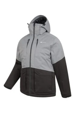 Mountain Warehouse Interstellar II Mens Ski Jacket -Mountain Warehouse 053096 bla interstellar ii ski jacket men aw22 04