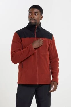 Mountain Warehouse Buchanan II Mens Fleece 9 Mountain Warehouse Buchanan II Mens Fleece -Mountain Warehouse 053290 red buchanan fleece ii men ecom gbg aw22 01