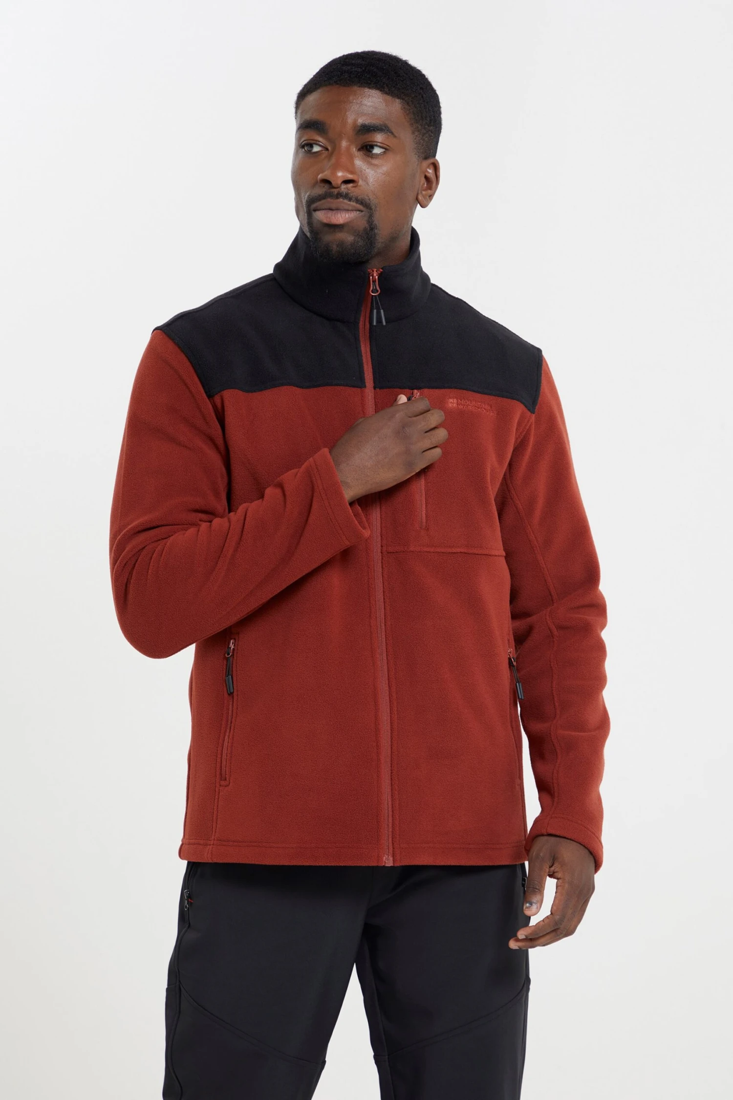 Buchanan II Mens Fleece Mountain Warehouse Buchanan II Mens Fleece -Mountain Warehouse 053290 red buchanan fleece ii men ecom gbg aw22 01 scaled