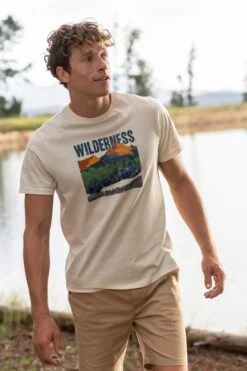 Mountain Warehouse Wilderness Mens Organic T-Shirt
