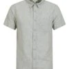 Mountain Warehouse Lowe Mens Cotton-Linen Shirt 1 Mountain Warehouse Lowe Mens Cotton-Linen Shirt -Mountain Warehouse 054125 grn lowe cotton linen iiss shirt men ss23 01