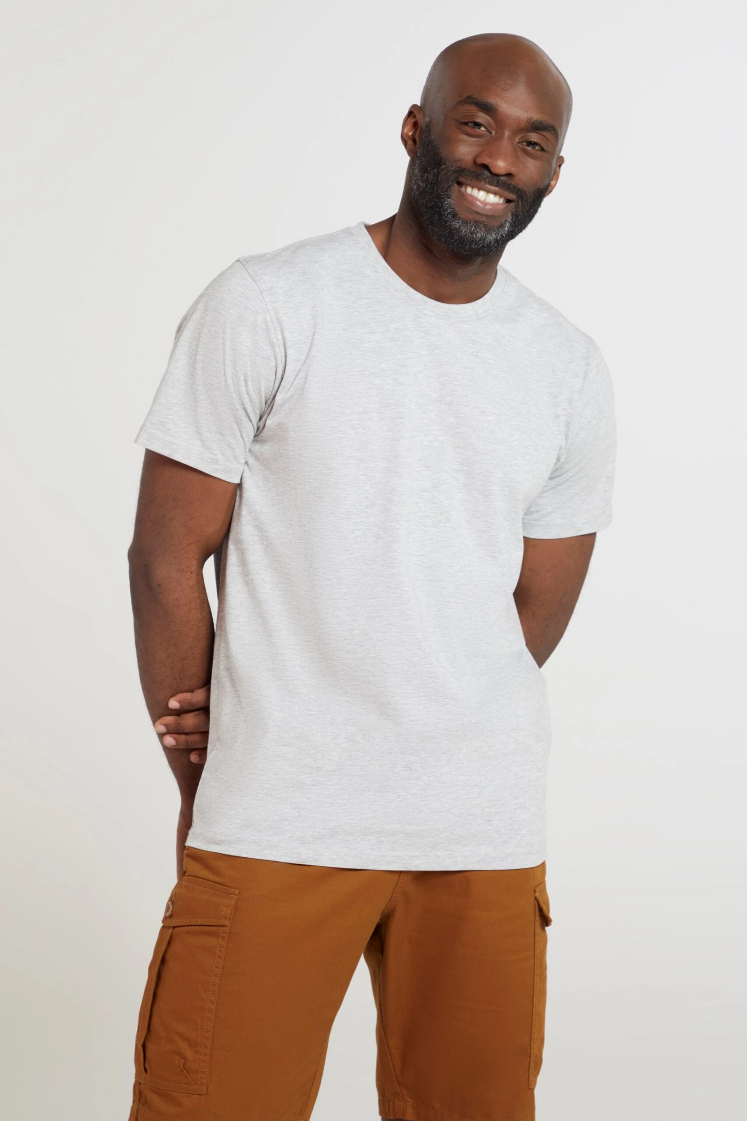 Flint Mens Crew Neck T-Shirt Mountain Warehouse Flint Mens Crew Neck T-Shirt -Mountain Warehouse 054350 gre flint crew neck ss tshirt mens ecom gbg ss23 02 scaled