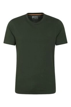Mountain Warehouse Flint Mens Crew Neck T-Shirt 10 Mountain Warehouse Flint Mens Crew Neck T-Shirt -Mountain Warehouse 054350 kha flint crew neck ss t shirt men ss23 01