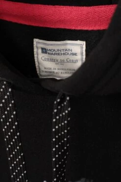 Mountain Warehouse Mountain Tech Mens Graphic Hoodie -Mountain Warehouse 054431 bla mountain tech graphic hoodies men aw22 06