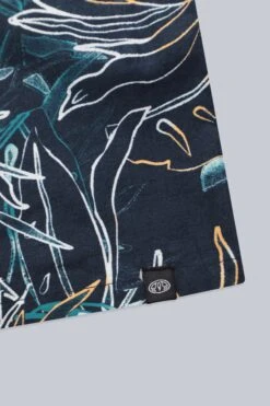 Animal Will Mens Organic Printed Shirt -Mountain Warehouse 054521 nav animal will mens organic printed shirt anl aw23 08