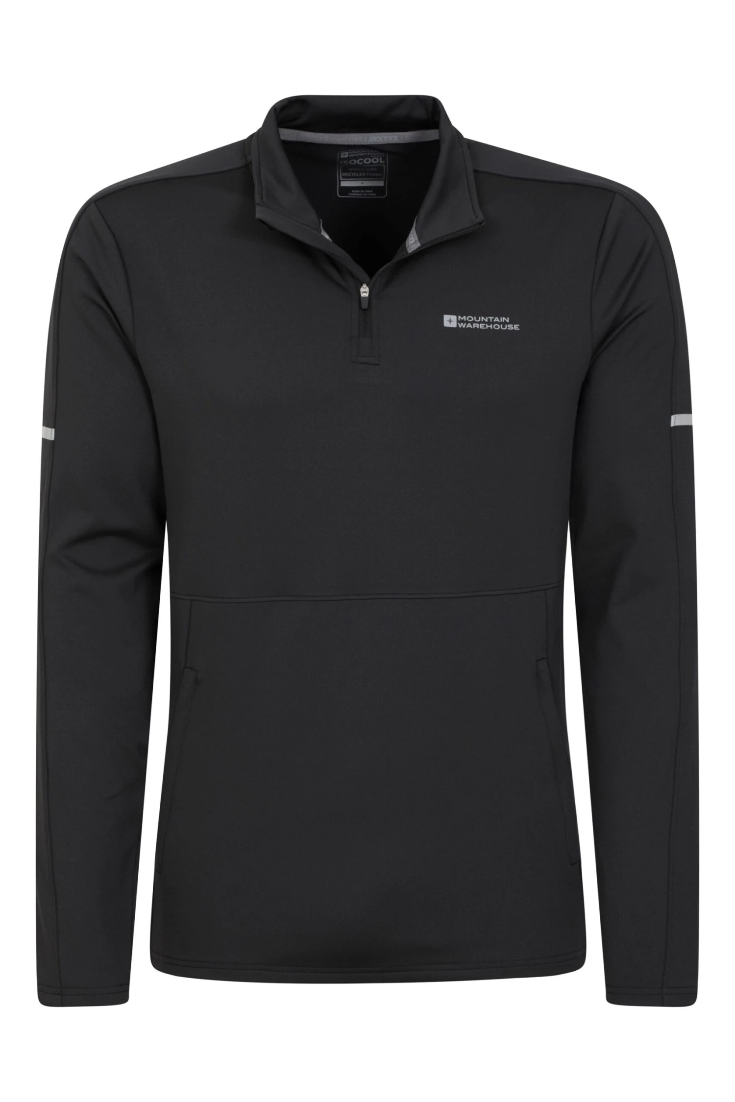 054588 CORE HALF ZIP MIDLAYER Mountain Warehouse 054588 CORE HALF ZIP MIDLAYER -Mountain Warehouse 054588 bla core half zip recycled midlayer men ss23 04 scaled