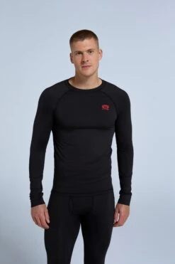 055119 ANIMAL MENS PISTE BASE LAYER TOP -Mountain Warehouse 055119 bla animal mens piste base layer top aw24 ecom gbg aw24 03