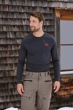 055119 ANIMAL MENS PISTE BASE LAYER TOP