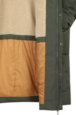 Mountain Warehouse 055181 MANTA BORG LINED PADDED JACKET -Mountain Warehouse 055181 kha manta borg lined padded jacket aw24 05