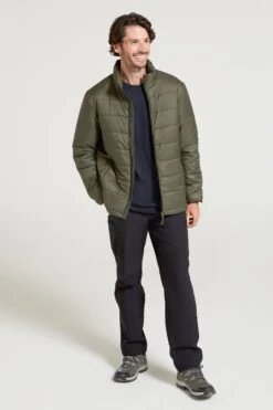 Mountain Warehouse 055211 ESSENTIALS LIGHTWEIGHT PADDED JACKET -Mountain Warehouse 055211 kha essentials lightweight padded jacket ecom gbg aw24 02