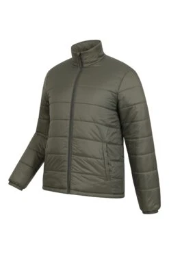 Mountain Warehouse 055211 ESSENTIALS LIGHTWEIGHT PADDED JACKET -Mountain Warehouse 055211 kha essentials lightweight padded jacket men aw23 04