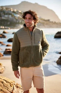 055846 ANIMAL HENNIE RECYCLED BORG JACKET