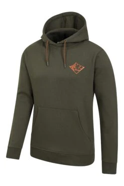 Mountain Warehouse 055953 3 PEAKS MOUNTAIN GRAPHIC HOODIE -Mountain Warehouse 055953 kha 3 peaks mountain graphic hoodie men aw23 04