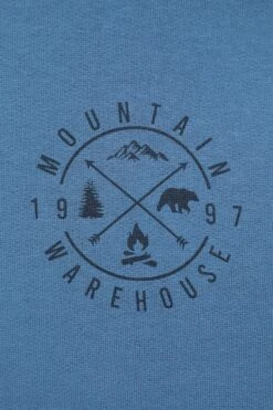 Mountain Warehouse 056186 CIRCLE MOUNTAIN GRAPHIC SWEATSHIRT -Mountain Warehouse 056186 blu circle mountain graphic sweatshirt men aw24 05