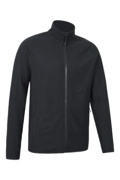 Mountain Warehouse 056191 MILLBURN GRID FLEECE -Mountain Warehouse 056191 bla millburn grid fleece men ss25 02