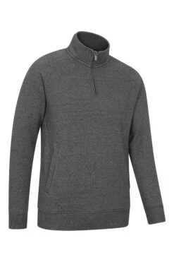 Mountain Warehouse 056472 BAMBURGH HALF ZIP FUNNEL TOP -Mountain Warehouse 056472 cha bamburgh half zip funnel top men aw24 02