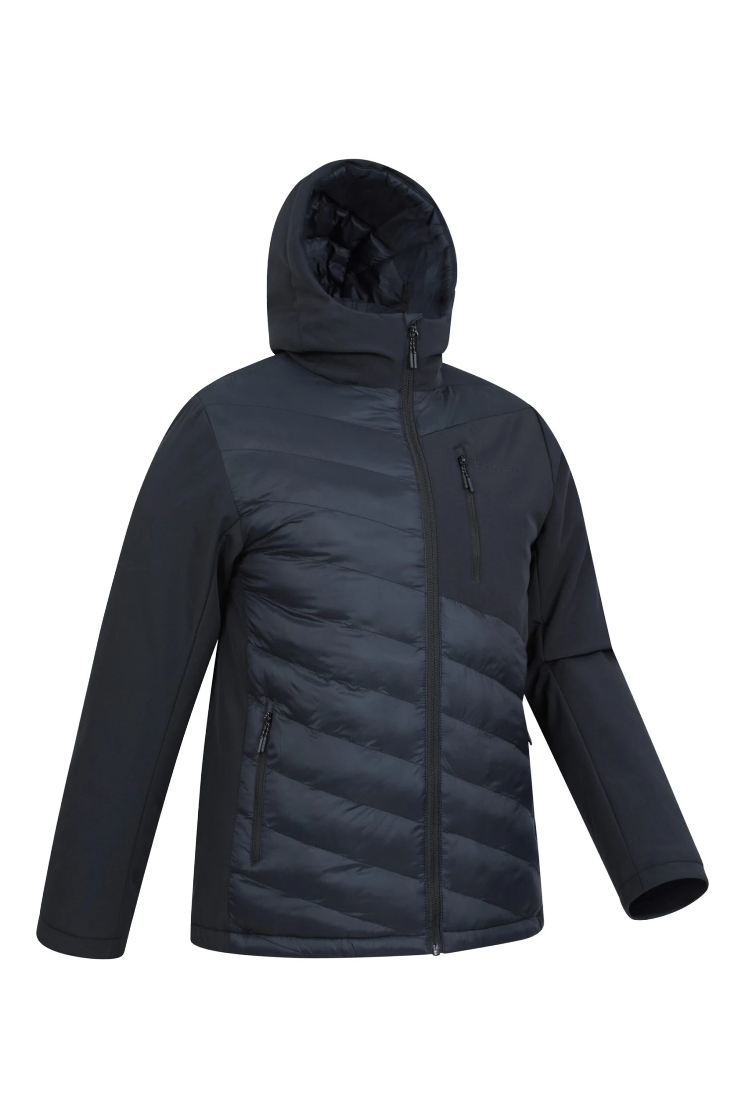 056593 AGILE PADDED HYBRID JACKET Mountain Warehouse 056593 AGILE PADDED HYBRID JACKET -Mountain Warehouse 056593 bla agile padded hybrid jacket men aw24 02 scaled