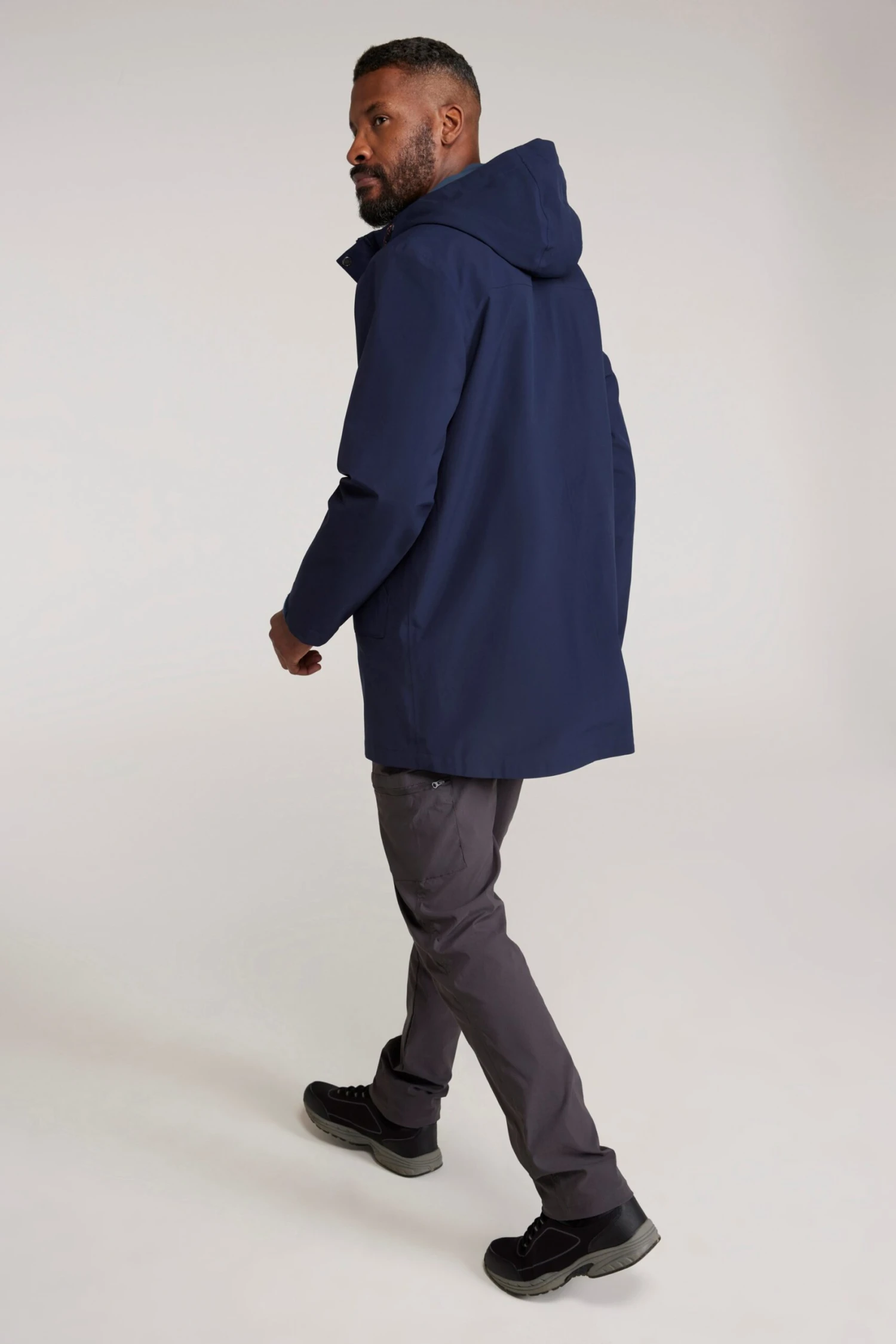 Mountain Warehouse 057145 FOXTAIL WATERPROOF LONG FLEECE LINED JACKET -Mountain Warehouse 057145 nav foxtail waterproof long fleece lined jacket men ecom gbg ss25 04 scaled