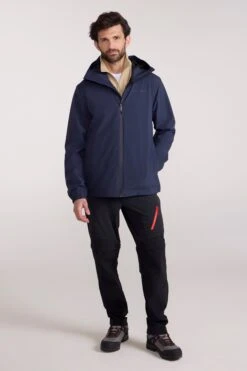 Mountain Warehouse 057279 SAMBROOK WATERPROOF JACKET -Mountain Warehouse 057279 nav sambrook waterproof jacket ecom gbg ss25 03