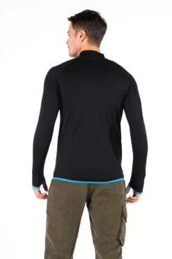 M046C9 Halldor Men's 100% Merino 230gsm 1/4 Zip Top -Mountain Warehouse m046c9 001 halldormens230gsm14ziplongsleevetop20250124125107 3