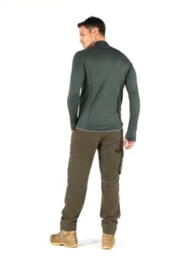 M046C9 Halldor Men's 100% Merino 230gsm 1/4 Zip Top -Mountain Warehouse m046c9 002 halldormens230gsm14ziplongsleevetop20250124125107 3