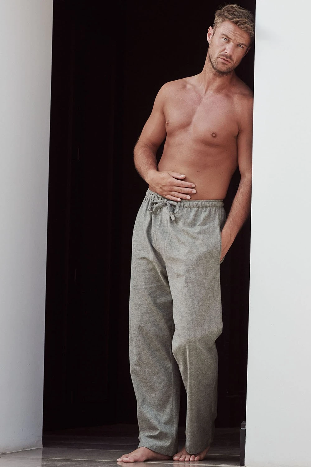 M087E1 Herringbone Brushed Cotton Pyjama Trousers M087E1 Herringbone Brushed Cotton Pyjama Trousers -Mountain Warehouse m087e1 001 herringbonebrushedcottonpyjamatrousers20230919013613 2