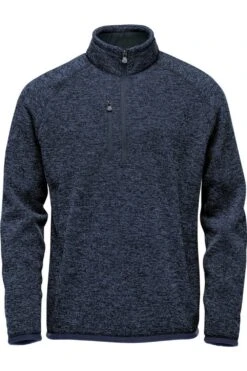 M0B65E Avalanche Mens Quarter Zip Fleece Top