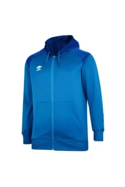 UMBRO Mens Contrast Panel Full Zip Hoodie