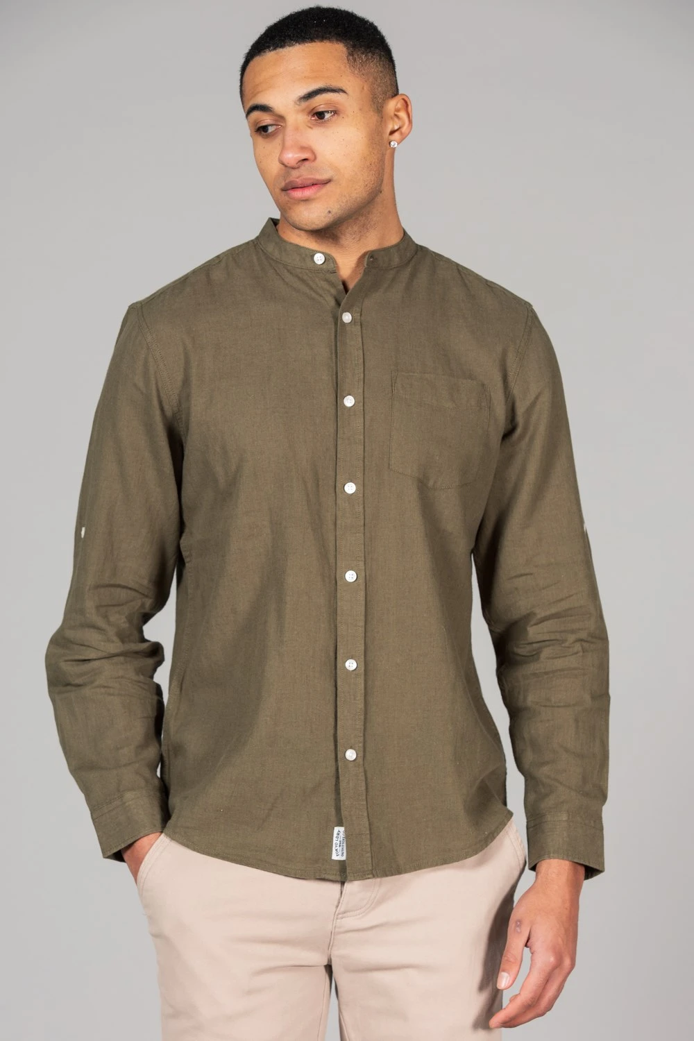 M0E50A Linen Blend Mens Grandad Collar Long Sleeve Shirt M0E50A Linen Blend Mens Grandad Collar Long Sleeve Shirt -Mountain Warehouse m0e50a 001 linenblendmensgrandadcollarlongsleeveshirt20250605043610 1
