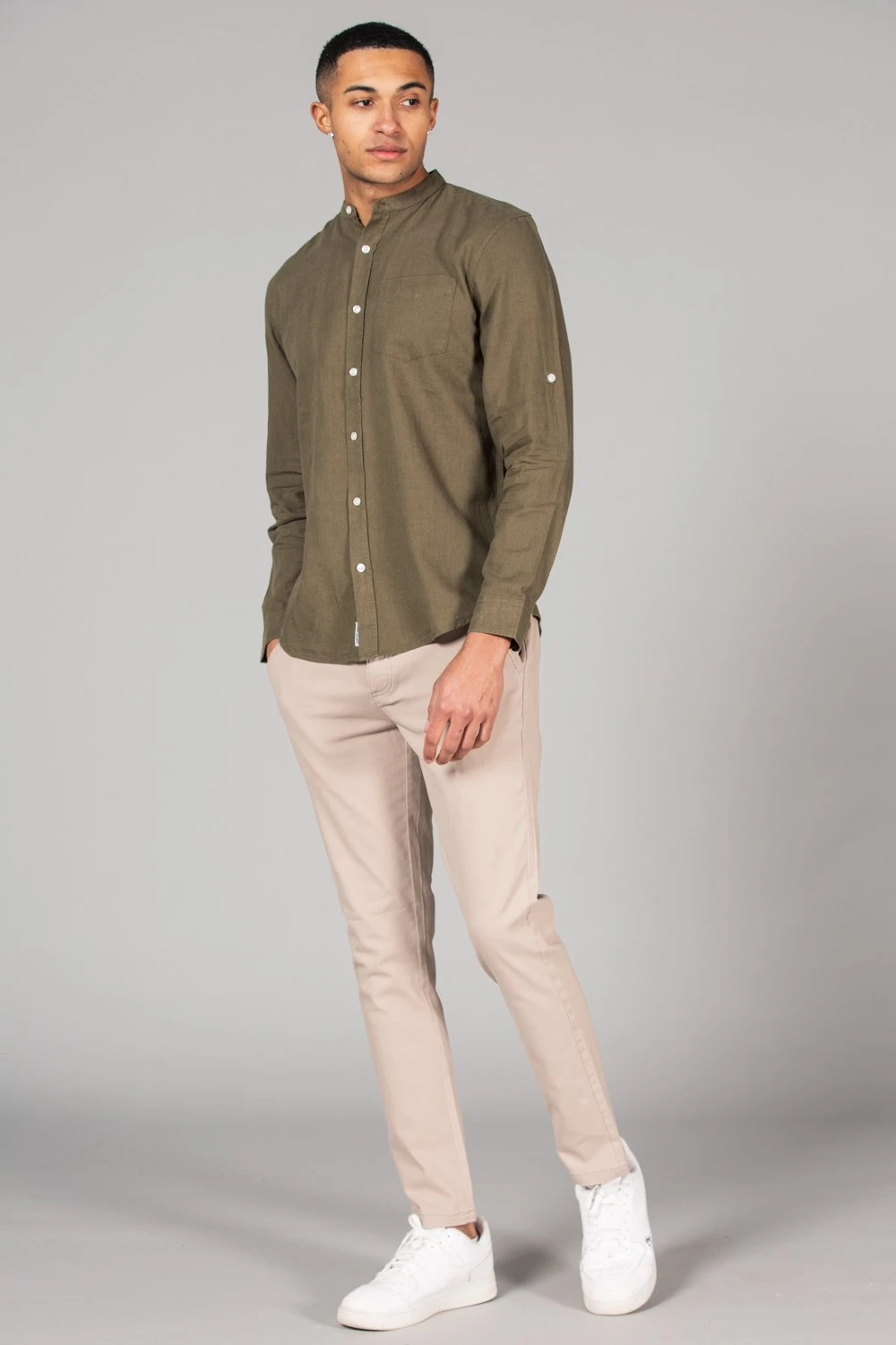 M0E50A Linen Blend Mens Grandad Collar Long Sleeve Shirt M0E50A Linen Blend Mens Grandad Collar Long Sleeve Shirt -Mountain Warehouse m0e50a 001 linenblendmensgrandadcollarlongsleeveshirt20250605043611 3