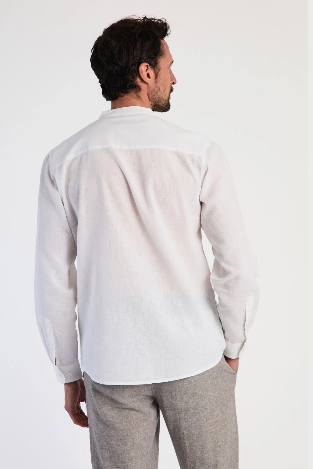 M0E50A Linen Blend Mens Grandad Collar Long Sleeve Shirt M0E50A Linen Blend Mens Grandad Collar Long Sleeve Shirt -Mountain Warehouse m0e50a 002 linenblendmensgrandadcollarlongsleeveshirt20250605043611 2