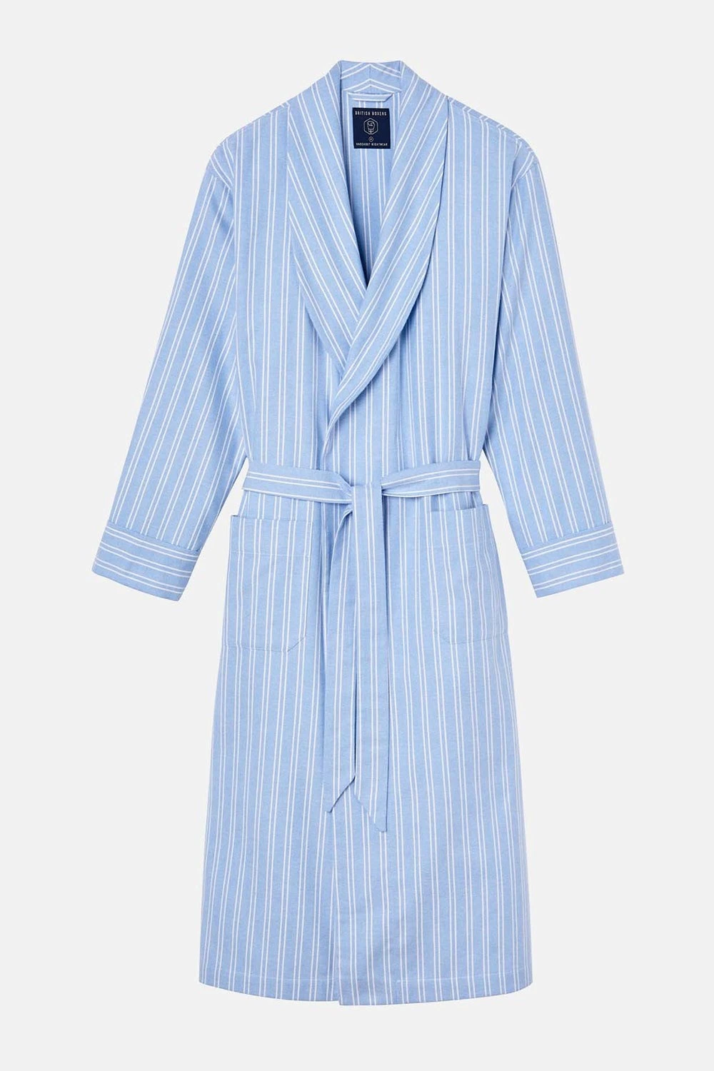 M17025 Westwood Stripe Brushed Cotton Dressing Gown M17025 Westwood Stripe Brushed Cotton Dressing Gown -Mountain Warehouse m17025 001 westwoodstripebrushedcottondressinggown20230919013626 5