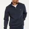 Threadbare M2708B Quarter Zip Neck Mens Sweatshirt 2 Threadbare M2708B Quarter Zip Neck Mens Sweatshirt -Mountain Warehouse m2708b 001 quarterzipneckmenssweatshirt20250313060613 1