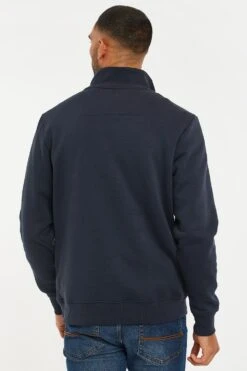 Threadbare M2708B Quarter Zip Neck Mens Sweatshirt 3 Threadbare M2708B Quarter Zip Neck Mens Sweatshirt -Mountain Warehouse m2708b 001 quarterzipneckmenssweatshirt20250313060614 2