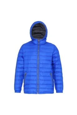 Mens Hooded Water Resistant Padded Jacket