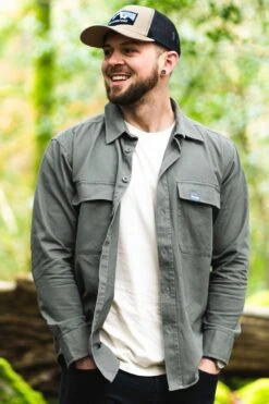 M3DD28 Roamers Mens Cotton Overshirt -Mountain Warehouse m3dd28 001 roamersmenscottonovershirt20240724083608 2