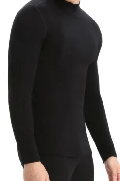 Icebreaker M414C9 Merino Wool 260 Mens Turtle Neck L/S Base Layer 4 Icebreaker M414C9 Merino Wool 260 Mens Turtle Neck L/S Base Layer -Mountain Warehouse m414c9 001 merinowool260mensturtlenecklsbaselayer20250620082120 3