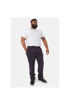 Duke Albert Mens Kingsize Open Hem Jogging Bottoms -Mountain Warehouse m43788 001 albertmenskingsizeopenhemjoggingbottoms20220819040609 4