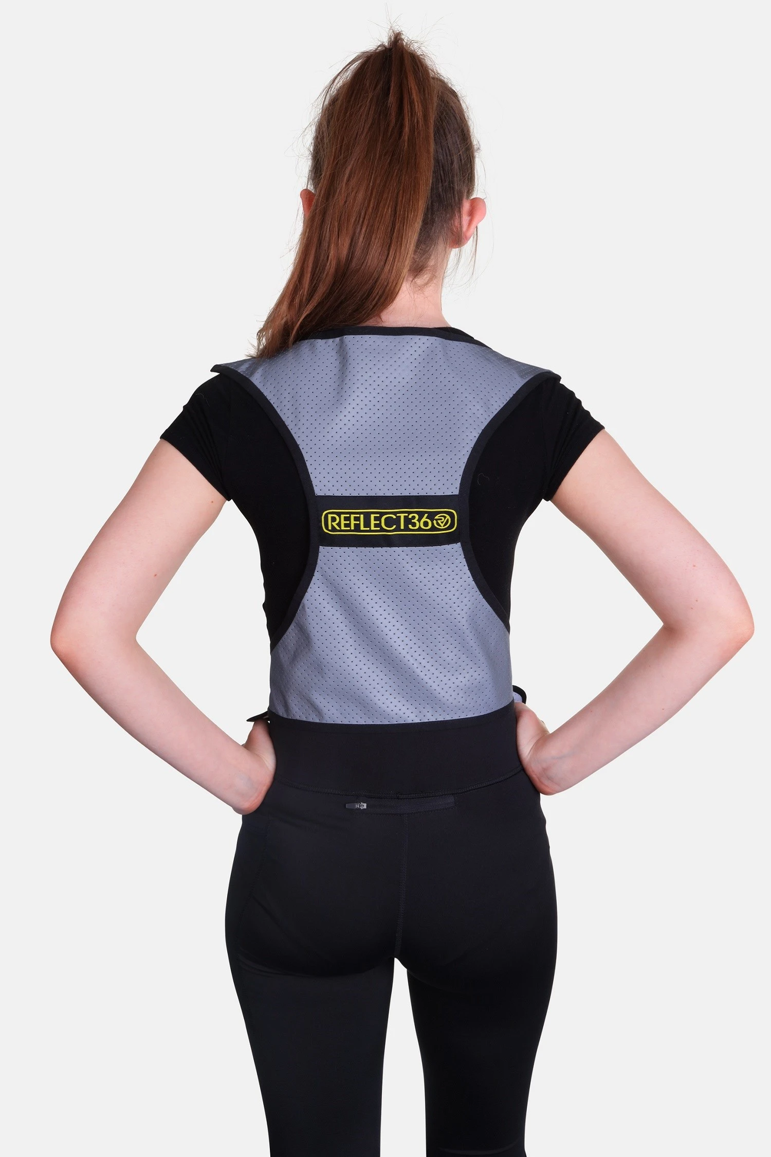 M4841C Reflect360 Unisex Reflective Running X-Vest ProViz M4841C Reflect360 Unisex Reflective Running X-Vest -Mountain Warehouse