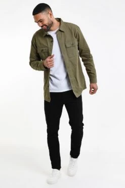 Threadbare M58647 Lightweight Mens Cotton Shacket 8 Threadbare M58647 Lightweight Mens Cotton Shacket -Mountain Warehouse m58647 002 lightweightmenscottonshacket20250313060715 3