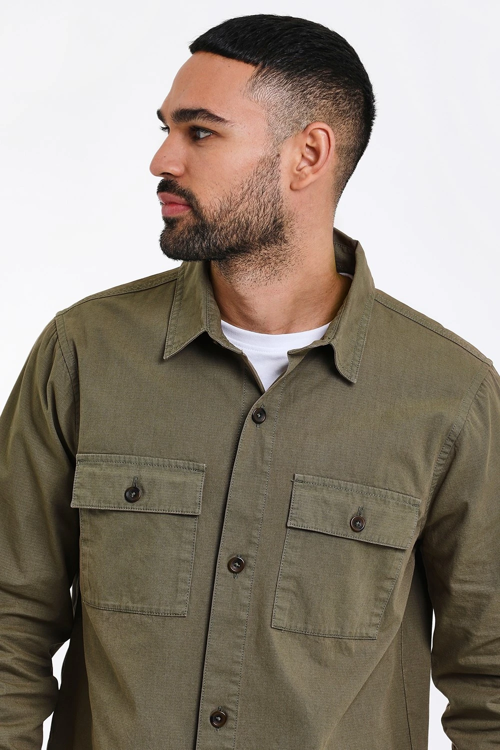 M58647 Lightweight Mens Cotton Shacket Threadbare M58647 Lightweight Mens Cotton Shacket -Mountain Warehouse m58647 002 lightweightmenscottonshacket20250313060716 4